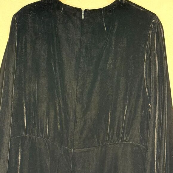 REISS NEW Bianca Black Velvet Mini Dress US Size 10 $345 - Picture 10 of 13